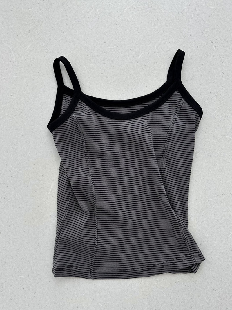 Dress U - Korean Women Fashion - #momslook - Stripe Sleeveless
