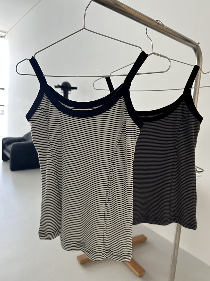 Dress U - Korean Women Fashion - #momslook - Stripe Sleeveless - 7