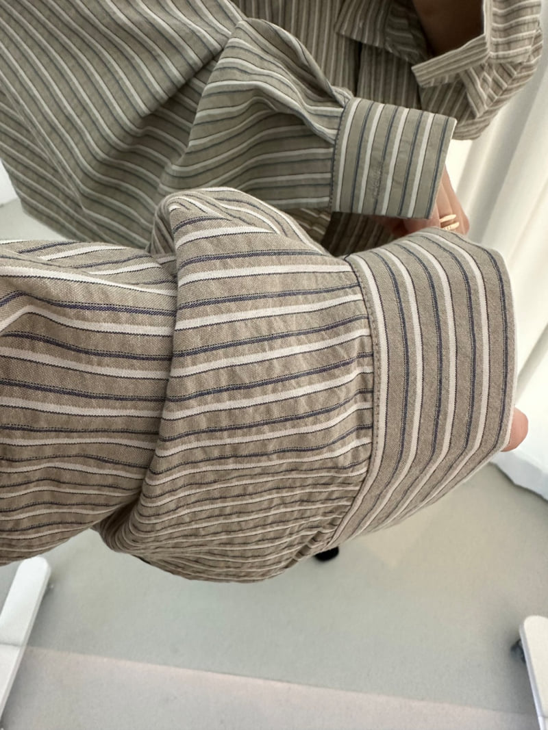 Dress U - Korean Women Fashion - #momslook - ST Oversized Shirt - 11
