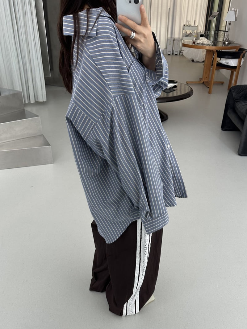 Dress U - Korean Women Fashion - #momslook - ST Oversized Shirt - 3