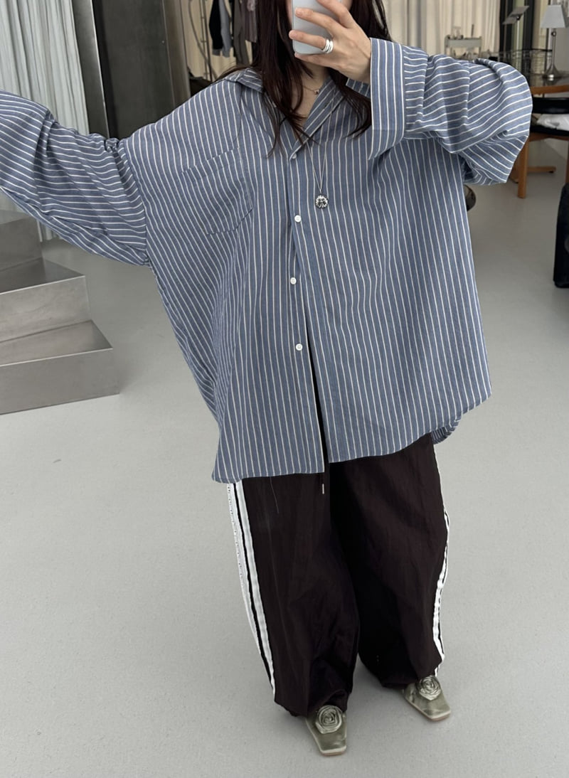 Dress U - Korean Women Fashion - #momslook - ST Oversized Shirt - 5