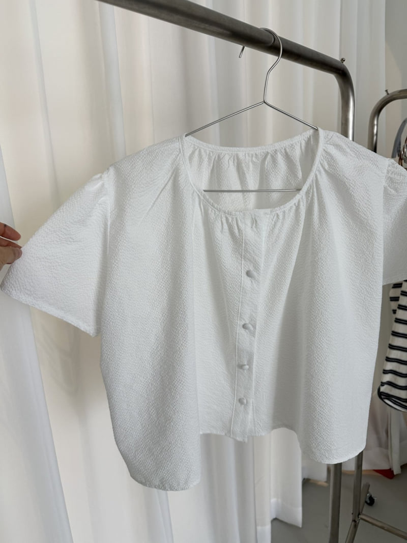 Dress U - Korean Women Fashion - #restrostyle - Ripple Balloon Blouse