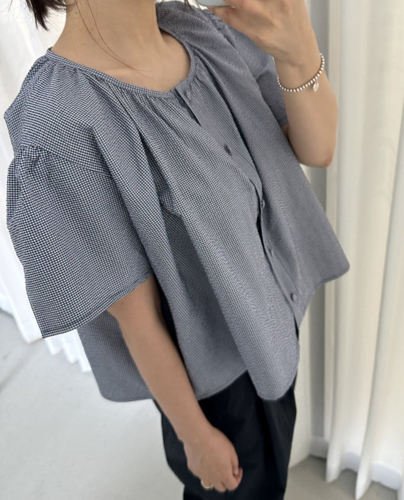 Dress U - Korean Women Fashion - #womensfashion - Ripple Balloon Blouse - 11
