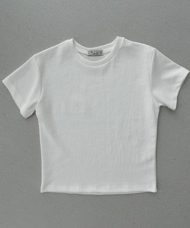 Dress U - Korean Women Fashion - #womensfashion - Dane Cushion Tee - 7
