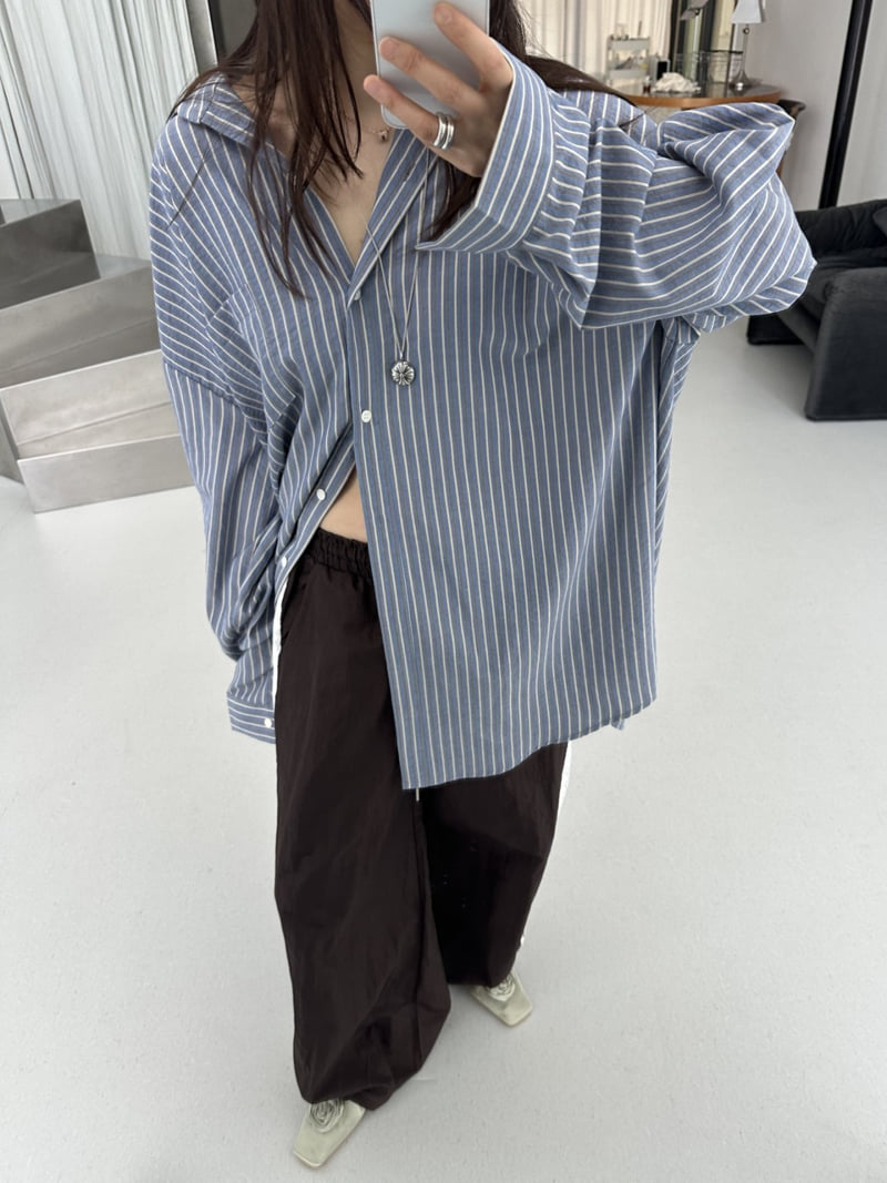 Dress U - Korean Women Fashion - #momslook - ST Oversized Shirt - 4