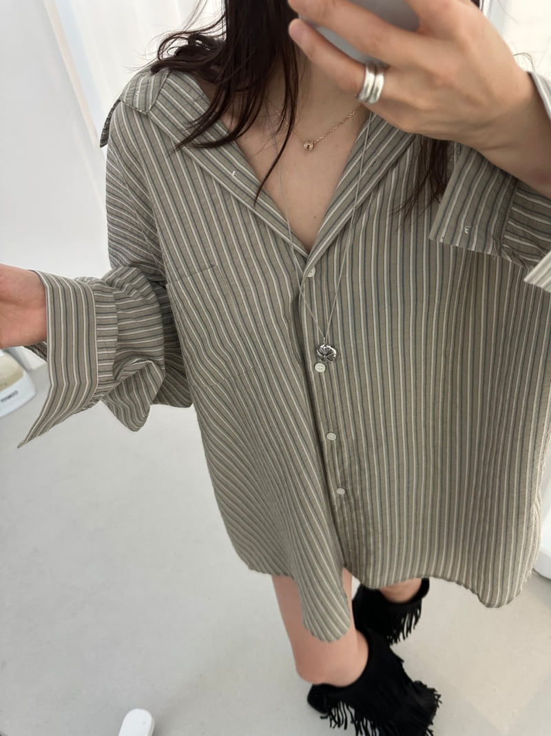 Dress U - Korean Women Fashion - #womensfashion - ST Oversized Shirt - 8