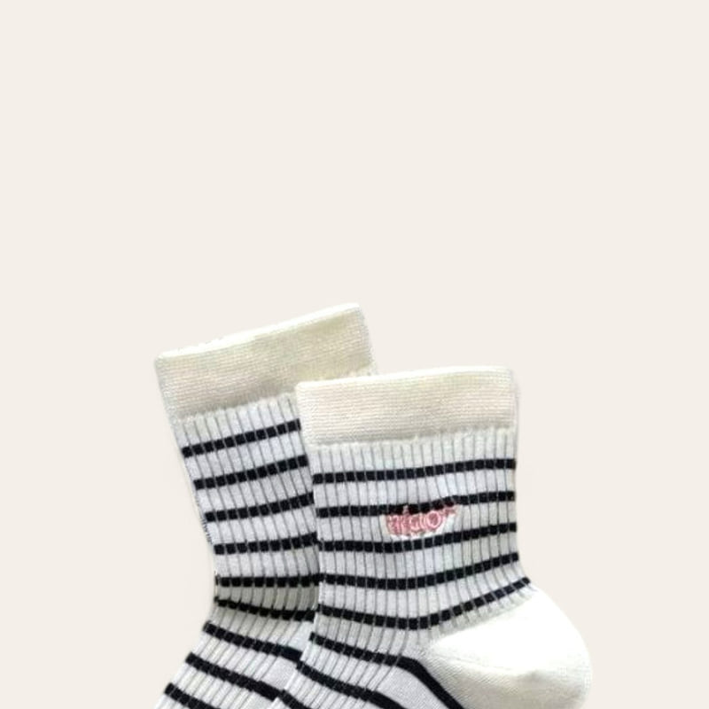 Dudie - Korean Children Fashion - #Kfashion4kids - Baro Set (set of 4) - 8