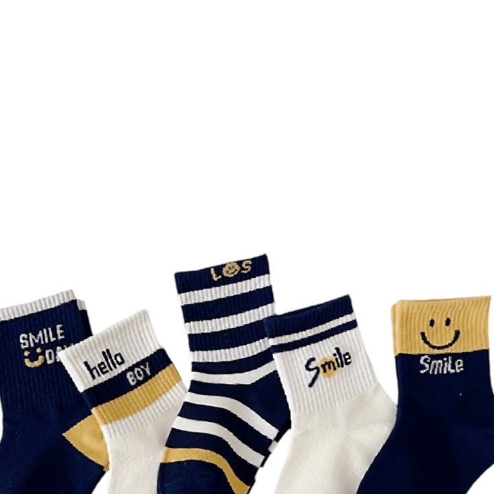 Dudie - Korean Children Fashion - #Kfashion4kids - Rosmile Set (set of 5) - 9