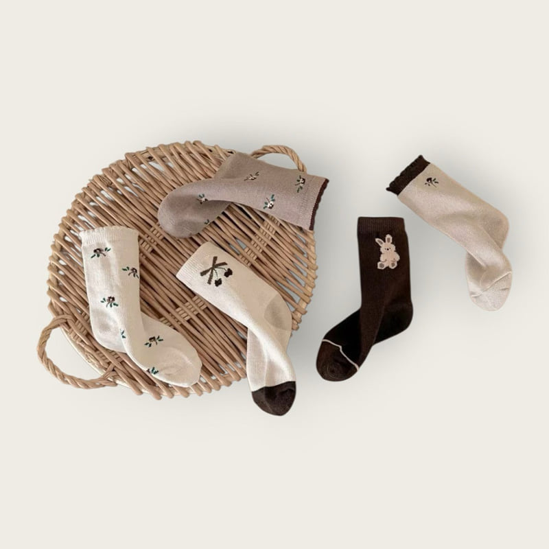 Dudie - Korean Children Fashion - #Kfashion4kids - Raffle Set (set of 5) - 8