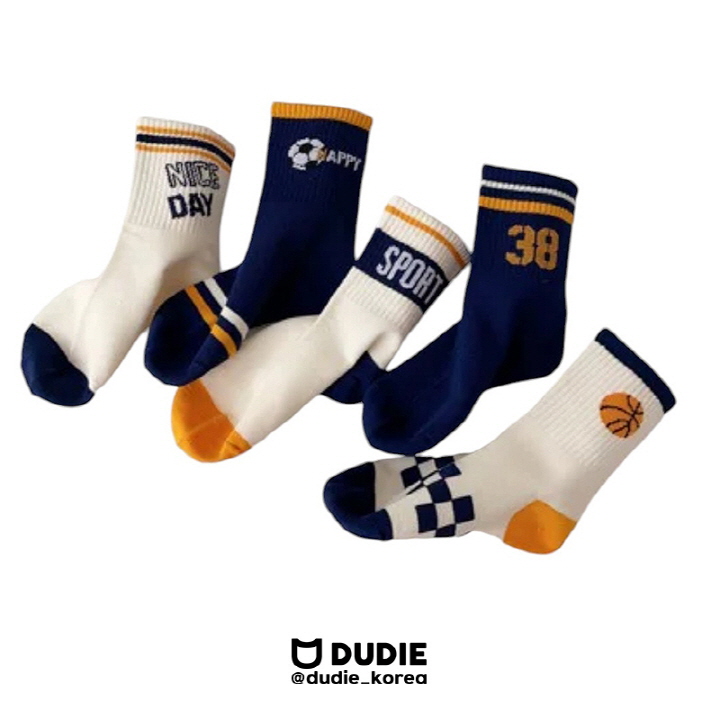Dudie - Korean Children Fashion - #childofig - 38 Sports Set (set of 5)