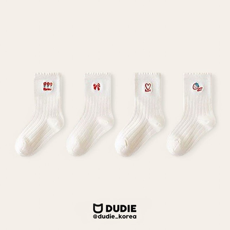Dudie - Korean Children Fashion - #childofig - Cutie Set (set of 4)