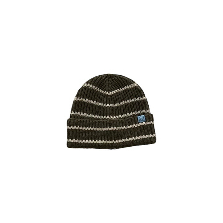 Dudie - Korean Children Fashion - #childofig - R Stripe Beanie - 8