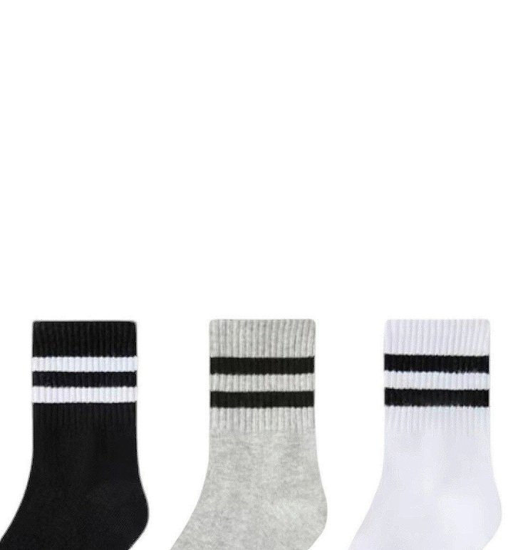 Dudie - Korean Children Fashion - #childrensboutique - Sports Two-Line Set (set of 3) - 5