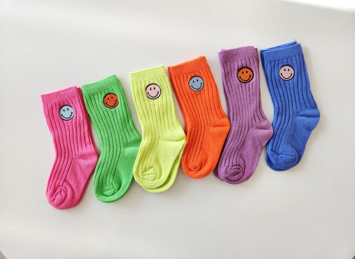 Dudie - Korean Children Fashion - #designkidswear - Color Smile Set (set of 6) - 5