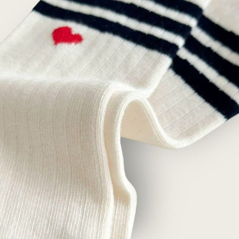 Dudie - Korean Children Fashion - #designkidswear - Heart Set (set of 3) - 4