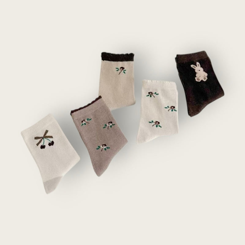 Dudie - Korean Children Fashion - #discoveringself - Raffle Set (set of 5) - 3