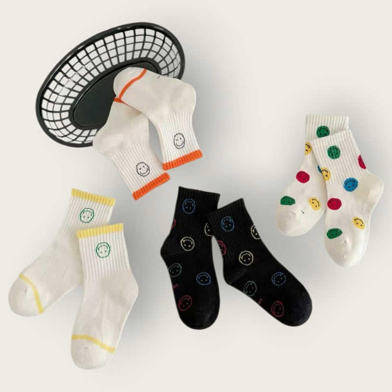 Dudie - Korean Children Fashion - #discoveringself - Mulmile Set (set of 4) - 10