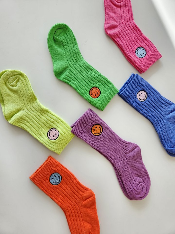 Dudie - Korean Children Fashion - #fashionkids - Color Smile Set (set of 6) - 7