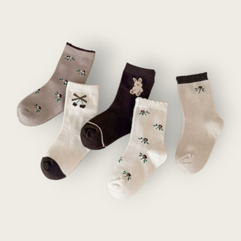 Dudie - Korean Children Fashion - #discoveringself - Raffle Set (set of 5) - 4