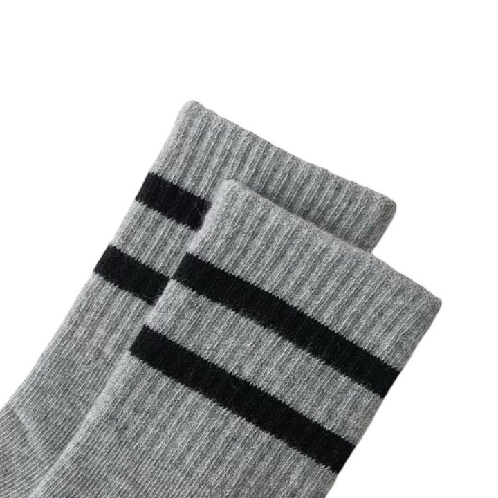 Dudie - Korean Children Fashion - #kidsshorts - Sports Two-Line Set (set of 3) - 9