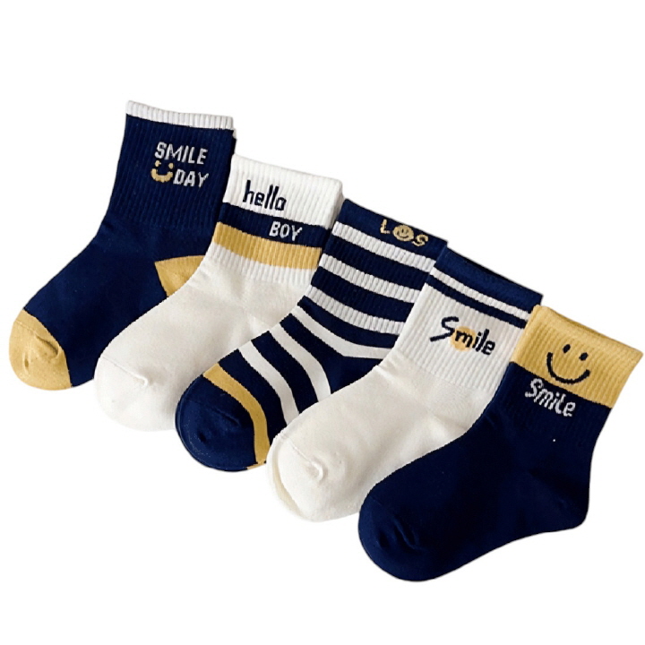 Dudie - Korean Children Fashion - #kidsshorts - Rosmile Set (set of 5) - 6