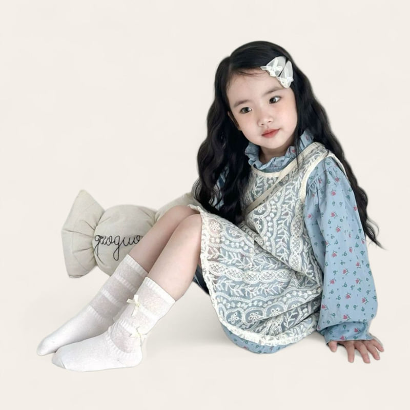 Dudie - Korean Children Fashion - #fashionkids - Ringxia Set (set of 3) - 4