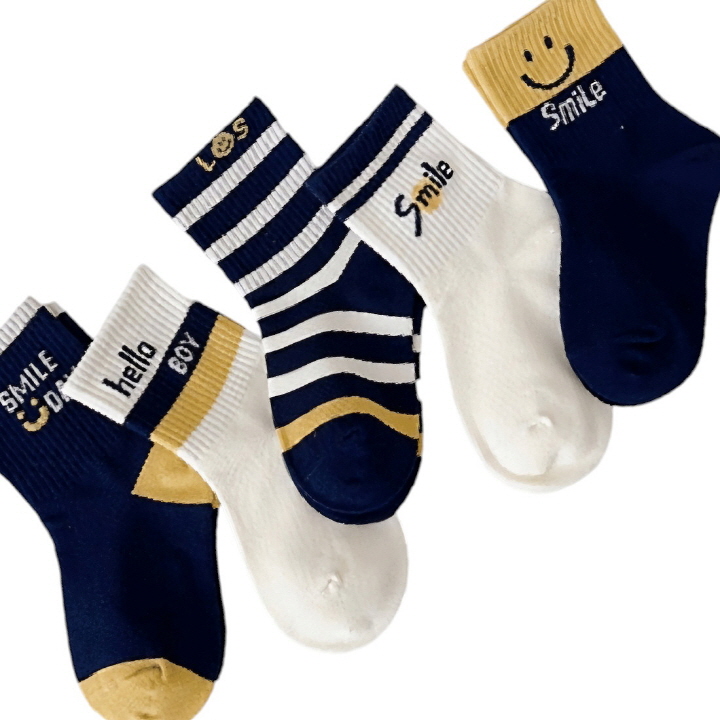 Dudie - Korean Children Fashion - #kidsstore - Rosmile Set (set of 5) - 7