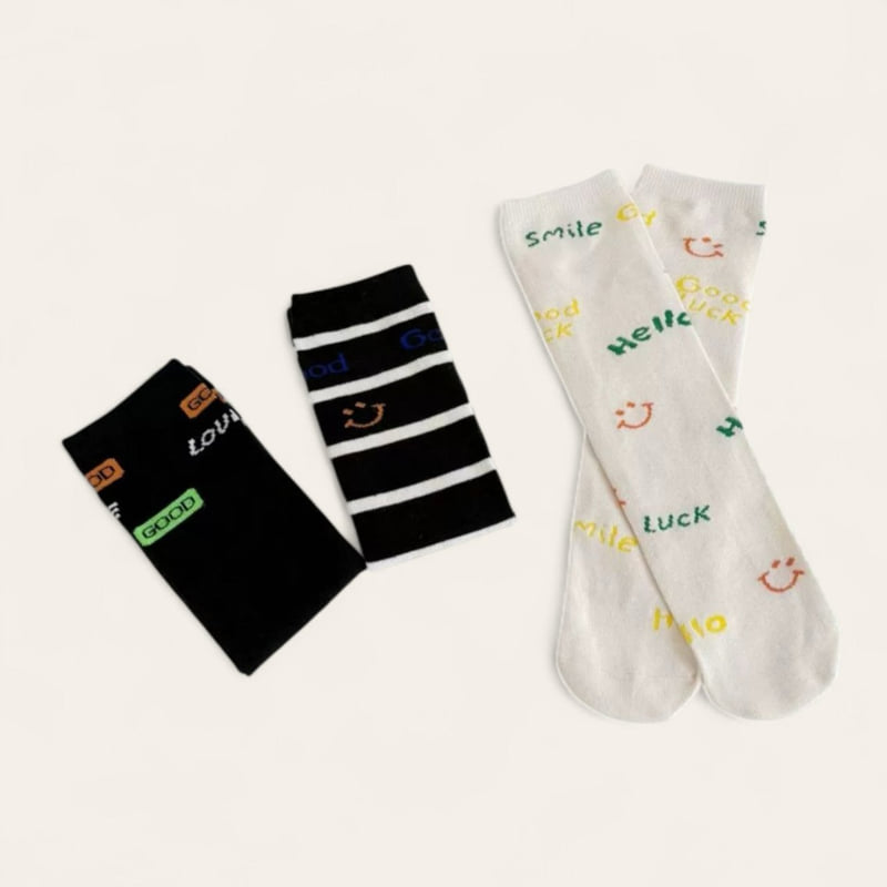 Dudie - Korean Children Fashion - #kidzfashiontrend - Heli Set (set of 3) - 5