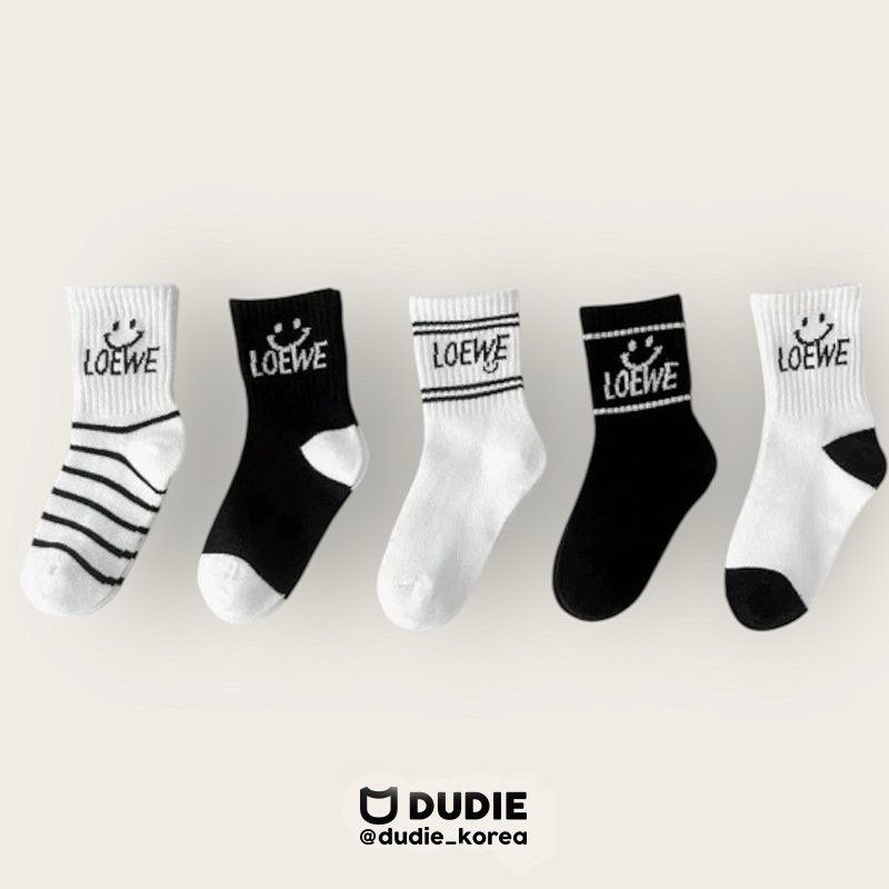 Dudie - Korean Children Fashion - #kidzfashiontrend - Rowie Set (set of 5)