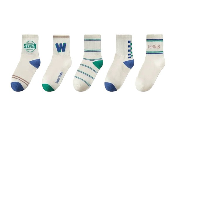 Dudie - Korean Children Fashion - #littlefashionista - DoubleU Set (set of 5) - 9