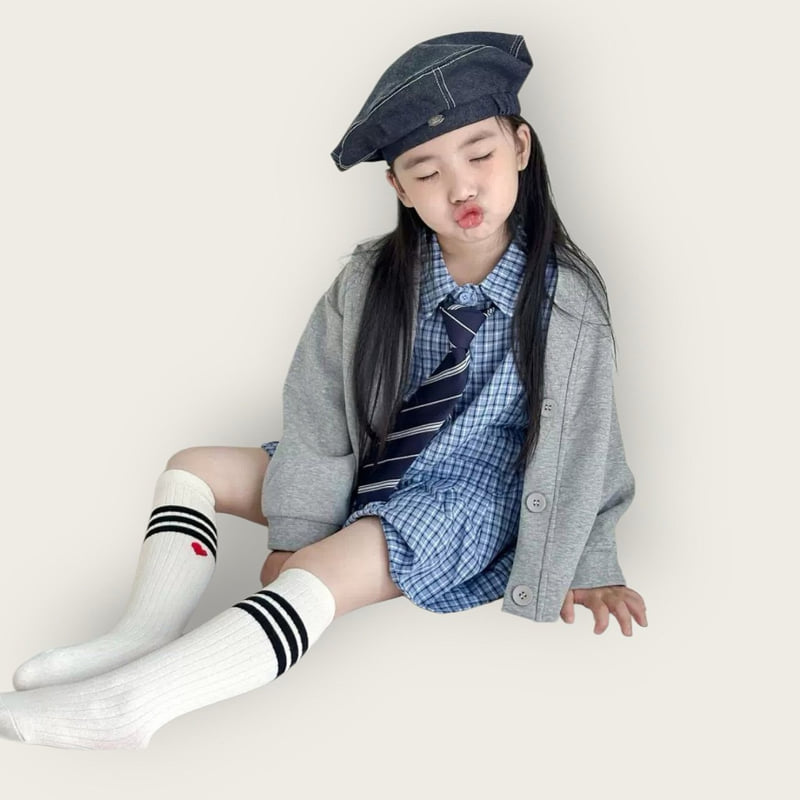 Dudie - Korean Children Fashion - #littlefashionista - Heart Set (set of 3) - 10