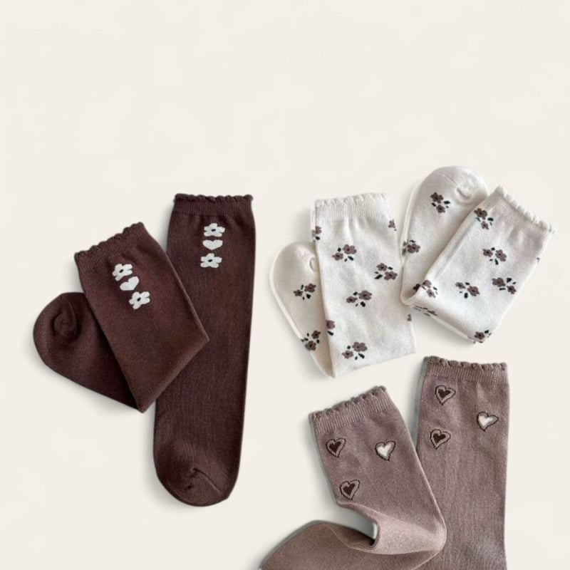 Dudie - Korean Children Fashion - #littlefashionista - Plee Set (set of 3) - 5