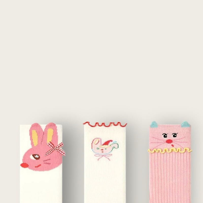Dudie - Korean Children Fashion - #magicofchildhood - Cute Bunny Set (set of 3) - 12