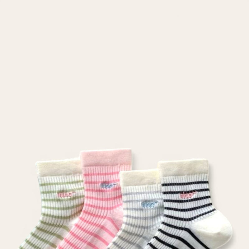 Dudie - Korean Children Fashion - #minifashionista - Baro Set (set of 4) - 11