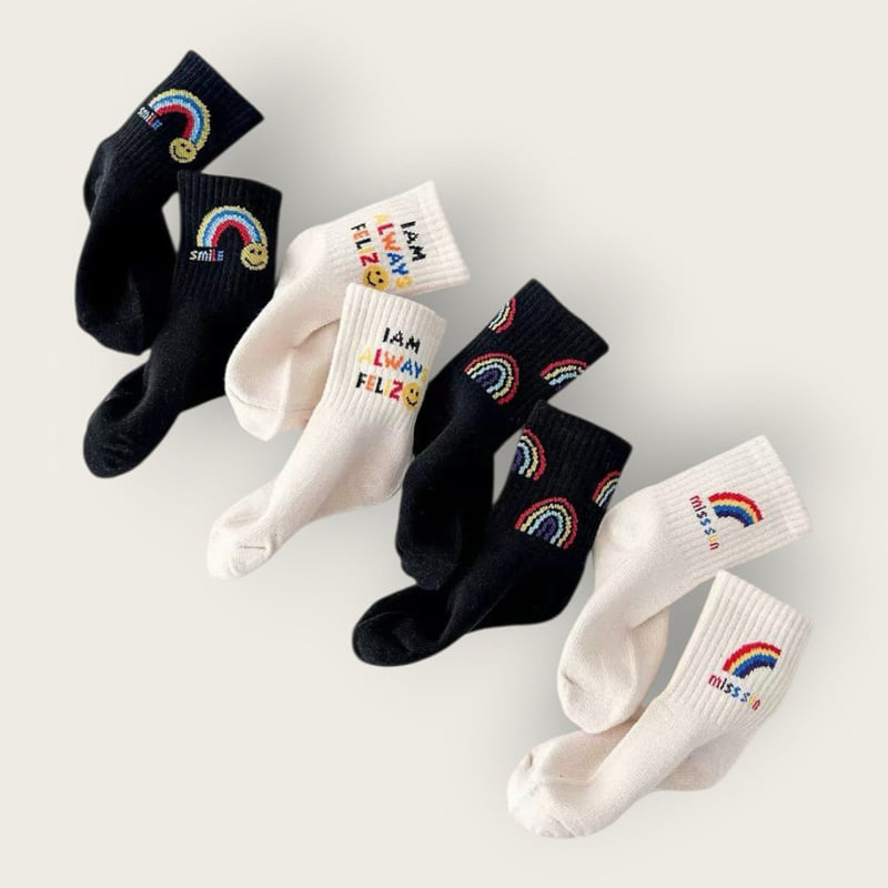 Dudie - Korean Children Fashion - #minifashionista - Rain Set (set of 4) - 3