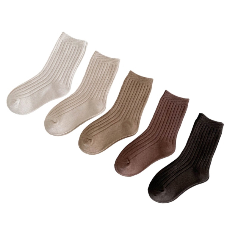 Dudie - Korean Children Fashion - #prettylittlegirls - Brown Basic Simple Set - 2