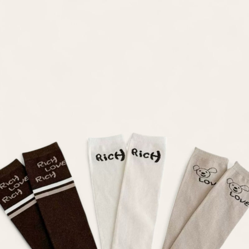 Dudie - Korean Children Fashion - #todddlerfashion - Rich Set (set of 3) - 6