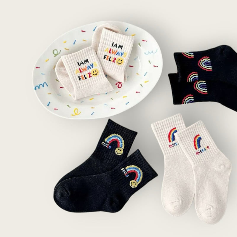 Dudie - Korean Children Fashion - #todddlerfashion - Rain Set (set of 4) - 5