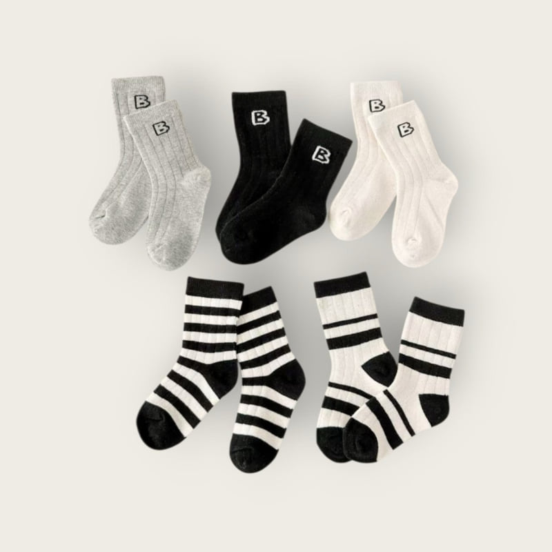 Dudie - Korean Children Fashion - #todddlerfashion - Beast Set (set of 5) - 3