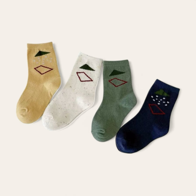 Dudie - Korean Children Fashion - #todddlerfashion - Juju Set (set of 4) - 2