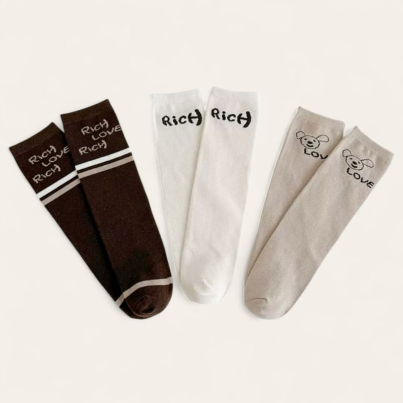 Dudie - Korean Children Fashion - #toddlerclothing - Rich Set (set of 3) - 7