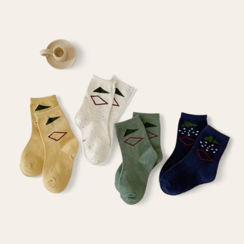 Dudie - Korean Children Fashion - #toddlerclothing - Juju Set (set of 4) - 3