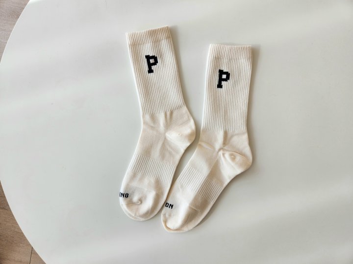 Dudie - Korean Women Fashion - #momslook - P Logo Set With Mom (set of 3) - 6