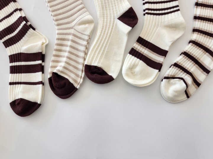 Dudie - Korean Women Fashion - #womensfashion - Choco Bear Set With Mom (set of 5) - 6