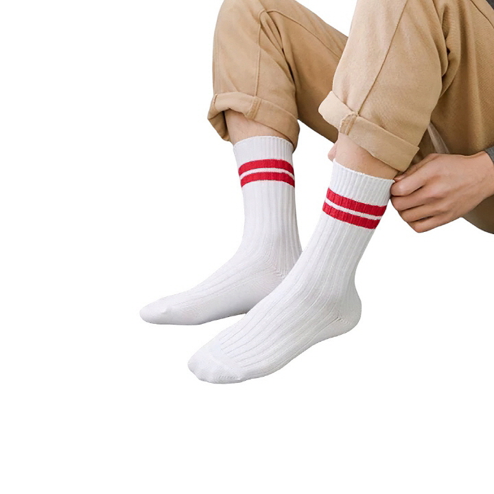 Dudie - Korean Women Fashion - #womensfashion - Sports Ribbed Set With Mom (set of 4) - 11