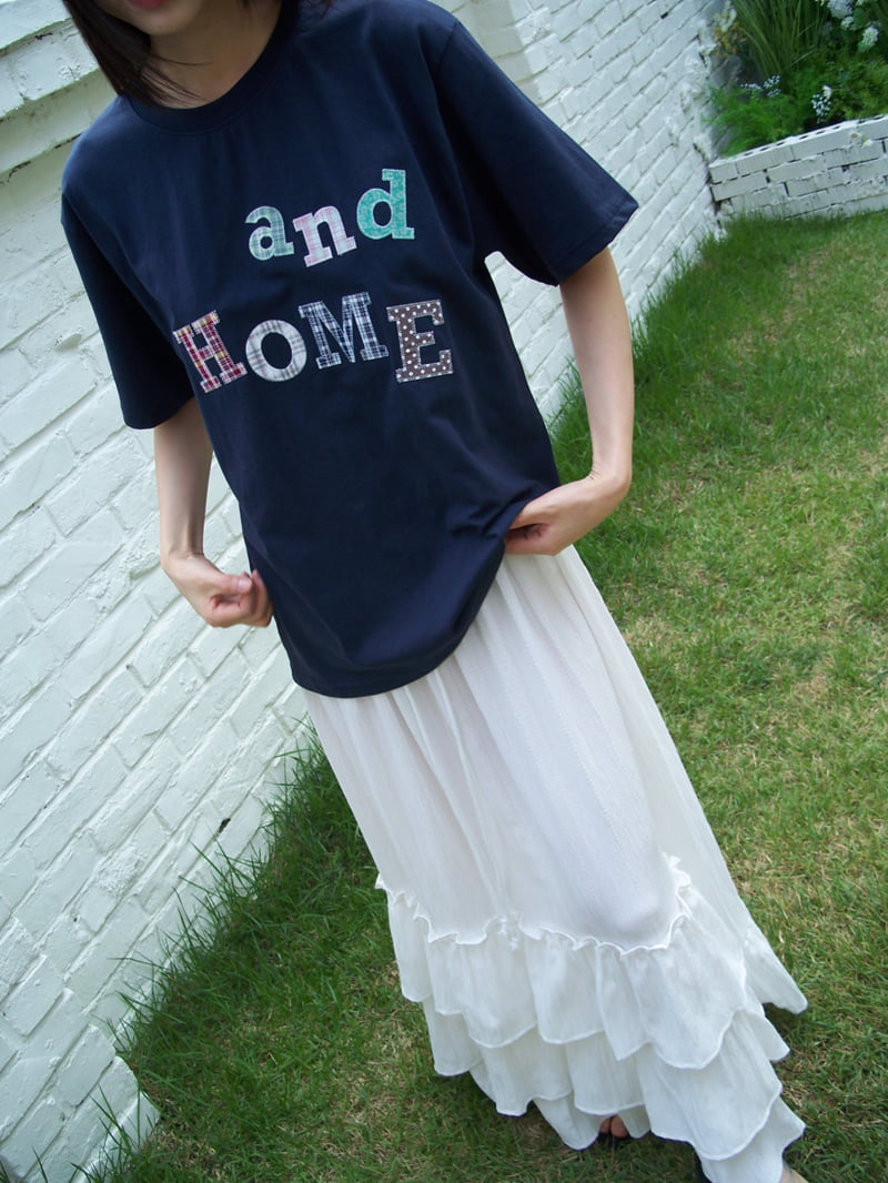Flash - Korean Women Fashion - #momslook - And Home Tee - 3