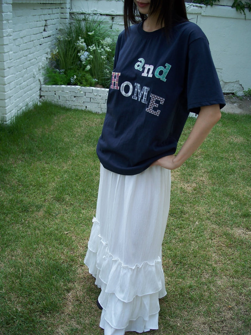 Flash - Korean Women Fashion - #momslook - And Home Tee - 5