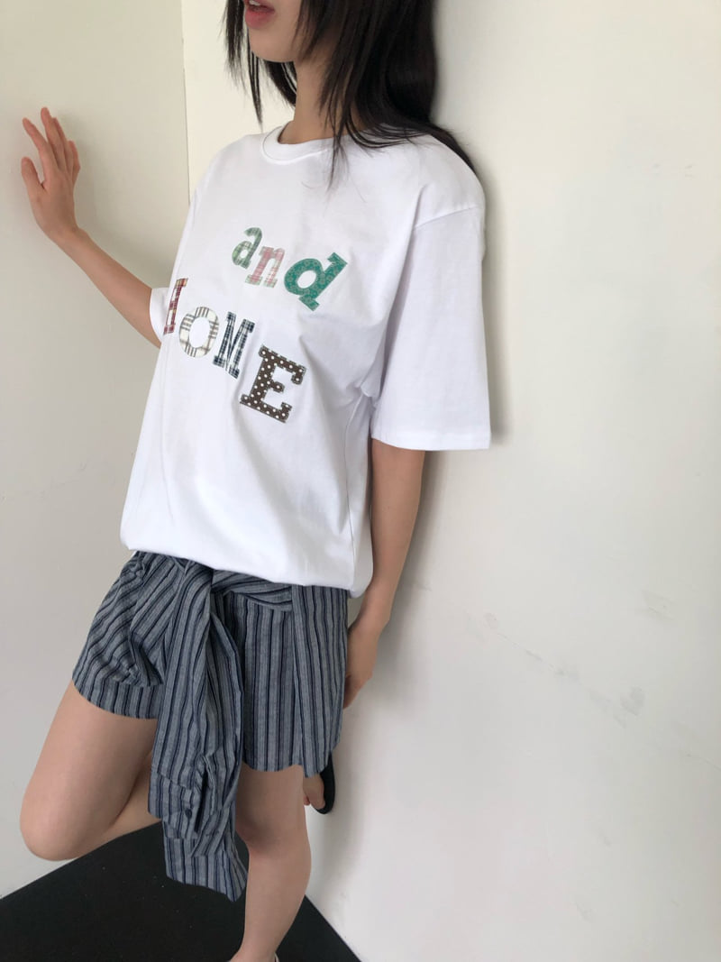 Flash - Korean Women Fashion - #pursuepretty - And Home Tee - 9