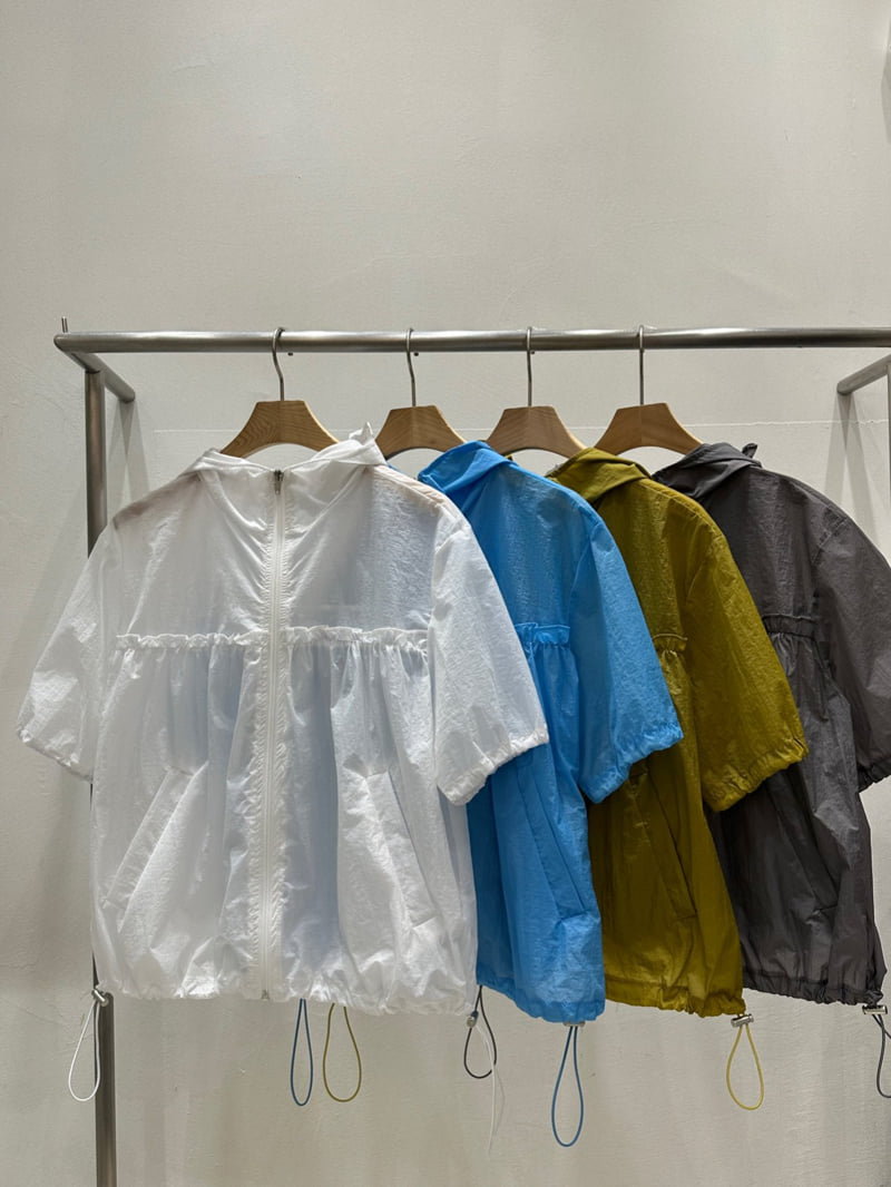 Flash - Korean Women Fashion - #restrostyle - Rain Frill Jacket - 9