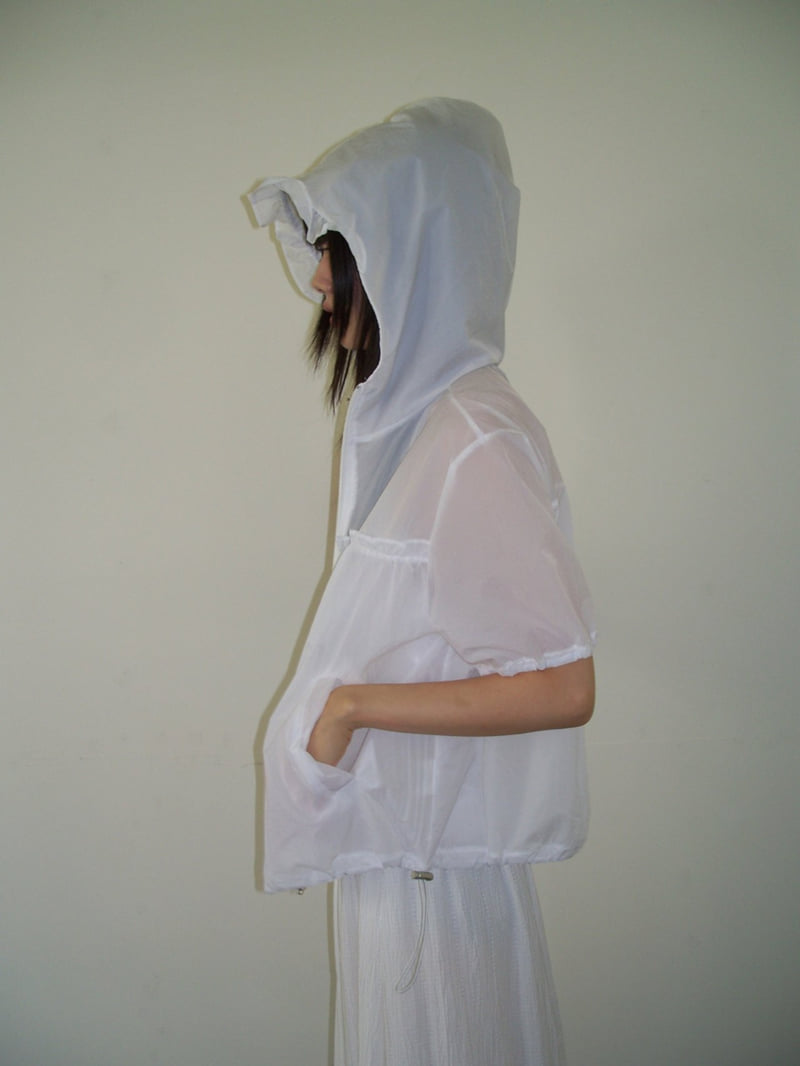 Flash - Korean Women Fashion - #thatsdarling - Rain Frill Jacket - 12